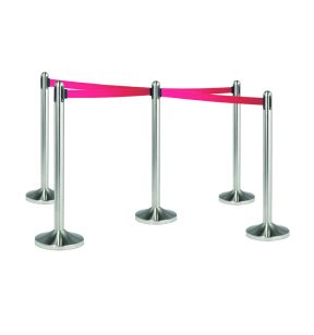 Ontvangstpost met intrekbaar snoer rechthoekig x3.5 Securit