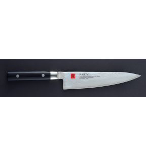 Professioneel mes 20 staal samengeperst hout effen Damas Kasumi