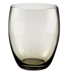 Lage beker grijs glas 30 cl Baya Pro.mundi