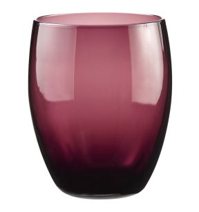 Lage beker paars glas 30 cl Baya Pro.mundi