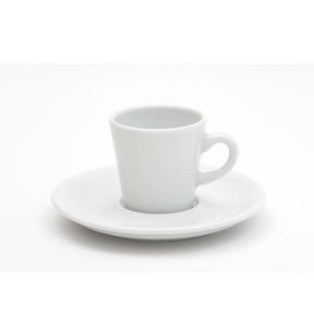 Tasse à ristretto rond blanc porcelaine culinaire 5 cl Ø 5,5 cm Fluto Pillivuyt