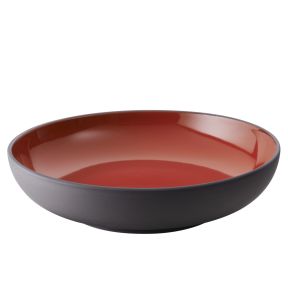 Diep bord rond rood culinair Ø 17.5 Solid Revol
