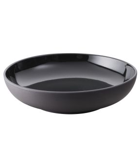 Diep bord rond zwart culinair Ø 17.5 Solid Revol