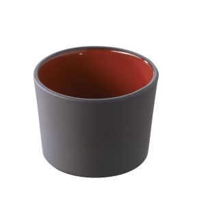 Pot à tapas rond rouge porcelaine culinaire Ø 8 cm Solid Revol