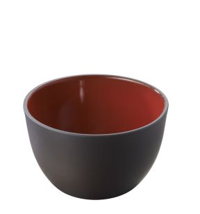 Bol rond rouge porcelaine culinaire Ø 11 cm Solid Revol