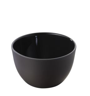 Bol rond noir porcelaine culinaire Ø 11 cm Solid Revol