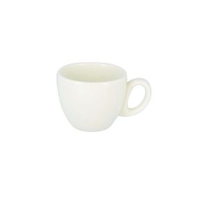Tasse à expresso rond ivoire porcelaine vitrifiée 8 cl Ø 6,5 cm Barista Rak