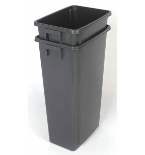 Collecteur plastique 80 L gris Tri Selectif Probbax
