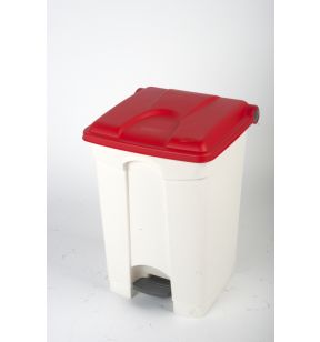 Pedaalemmer plastic 45 L rood Probbax