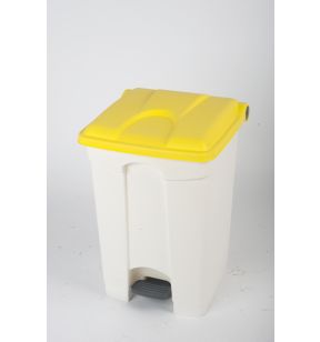 Pedaalemmer plastic 45 L geel Probbax