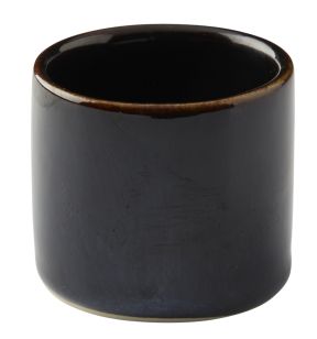 Pot à sauce rond bleu grès émaillé Ø 5 cm Gres Couleur Pro.mundi