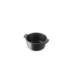 Cocotte rond noir porcelaine culinaire Ø 10,5 cm Revolution Revol