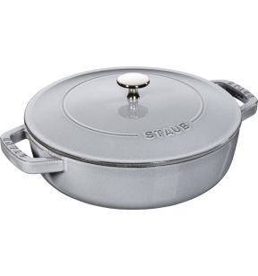 Braadpan gietijzer Ø 28 12.6 3.7 L Chistera Staub