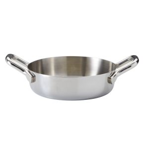Mini poêlon rond gris inox Ø 14 cm Hypinox Pro.mundi