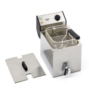 Frituurpan met kraan FD80R 230V 8 L Roller Grill