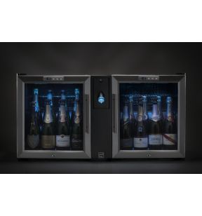 Wijntoren voor het bewaren van mousserende wijn + 2 kelders 16 fles(sen) 1 niveaus Advineo