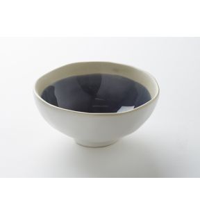 Coupelle rond bleu grès émaillé Ø 12,5 cm Winter Pro.mundi