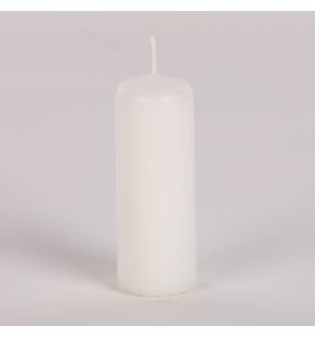 Bougie fumeur rond blanc Ø 4 cm 11 cm Spaas (20 pièces)