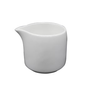Crémier rond blanc porcelaine vitrifiée Ø 6,2 cm Brasserie Astera