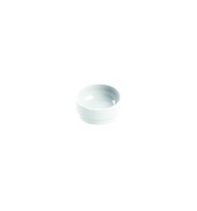 Ramequin rond blanc porcelaine vitrifiée Ø 9,5 cm Brasserie Astera