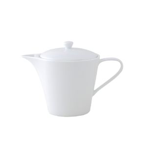 Theepot rond wit verglaasd 40 cl Ø 12 Style Astera