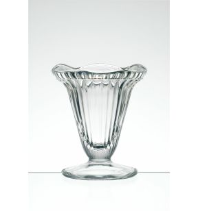 Coupe à dessert rond transparent verre pressé Ø 9,5 cm Cadette La Rochere