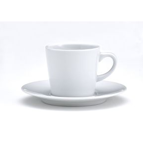 Sous-tasse à café lungo rond blanc porcelaine culinaire Ø 14,9 cm Fluto Pillivuyt