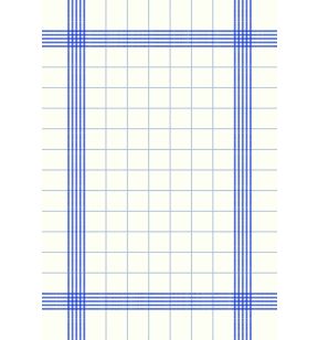 Torchon bleu non tissé 38x54 cm Torchon Carreau Duni (250 pièces)