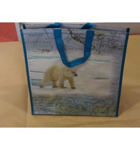 Sac isotherme plastique blanc 38x44 cm (100 pièces)