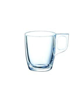 Tasse à expresso rond transparent verre trempé 9 cl Ø 8,4 cm Voluto Arcoroc