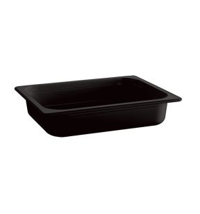 Bac mélamine noir 53x32,5x6,5 cm 7,1 L Ecoline Aps