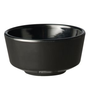 Saladier mélamine noir Ø 15 cm 7,5 cm 0,7 L Float Aps