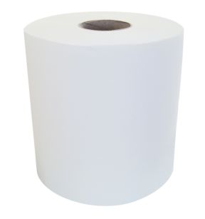 Bobine à dévidage central blanc ouate de cellulose 18,3x22 cm Softclean (6 pièces)