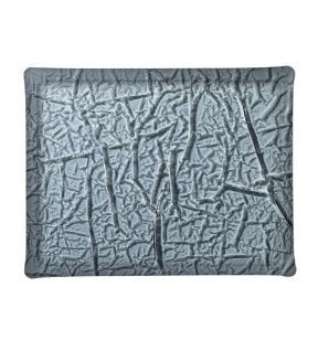Plateau rectangulaire noir acrylique 46 cm Acrylic3 Platex