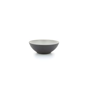 Assiette coupe creuse rond gris porcelaine culinaire Ø 15 cm Revol