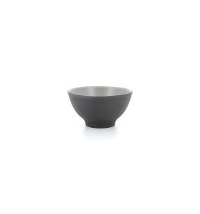 Bol rond gris porcelaine culinaire Ø 12 cm Equinoxe Revol