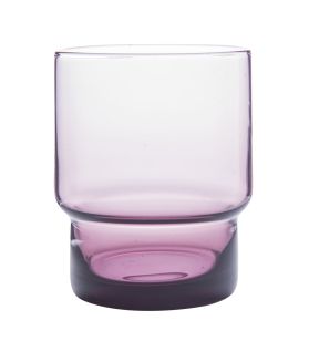 Lage beker paars glas 22 cl Pro.mundi