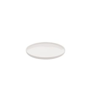 Assiette plate rond blanc porcelaine bone china Ø 15 cm Artic Accolade