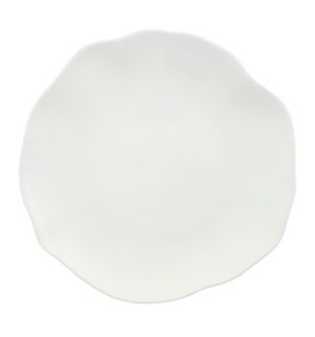 Plat bord rond ivoorkleurig verglaasd Ø 17 Blossom Villeroy & Boch