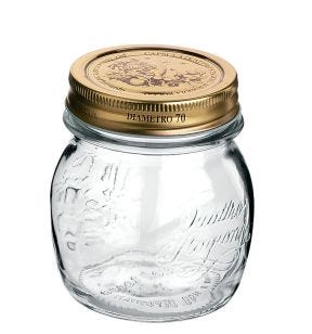 Bocal avec couvercle hermétique verre 25 cl Quattro Stagioni Bormioli Rocco