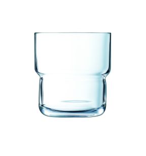 Gobelet forme haute verre trempé 22 cl Log Arcoroc