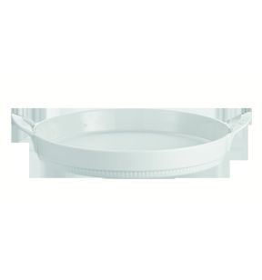Moule à tarte rond blanc porcelaine culinaire Ø 27 cm Toulouse Pillivuyt