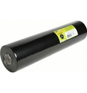 Rouleau tête à tête noir plastique 0,4x24 m
