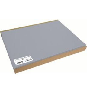 Set de table gris plastique 30x40 cm (100 pièces)