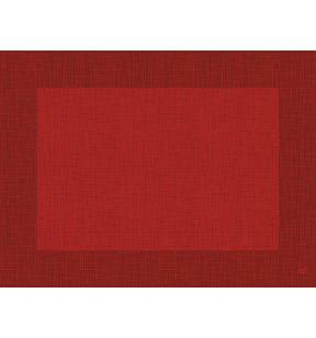 Set de table rouge non tissé 30x40 cm Linnea Duni (100 pièces)