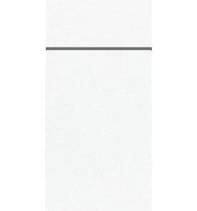 Pochette blanc non tissé 44x33 cm Duniletto Duni (65 pièces)