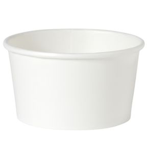 Bol rond blanc Ø 11,5 cm 6,2 cm 40 cl Duni (50 pièces)