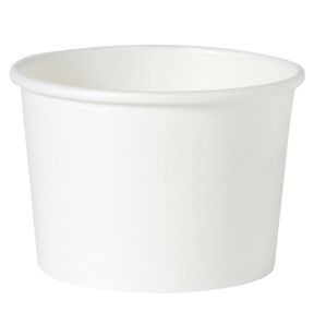 Bol rond blanc Ø 11,5 cm 7,7 cm 55 cl Duni (50 pièces)