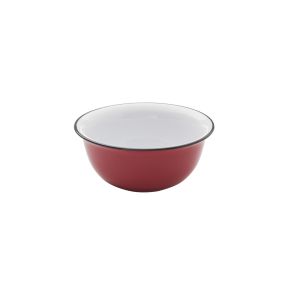 Bol rond rouge grès émaillé Ø 16 cm Bistrot Pro.mundi