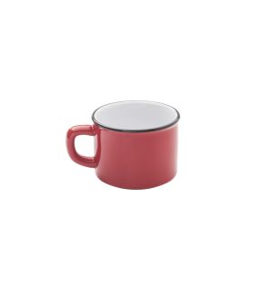 Mok rond zwart geglazuurd aardewerk 25 cl Ø 8.5 Bistrot Pro.mundi
